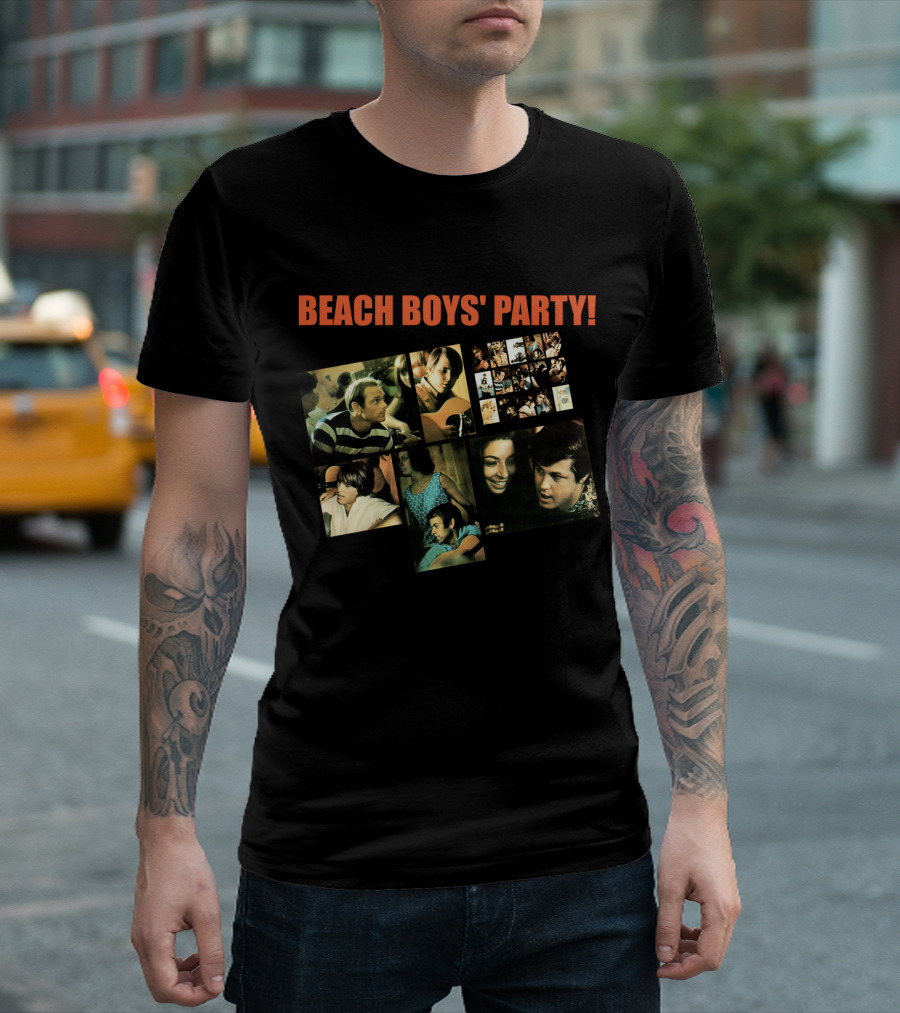 Beach Boys' Party! Album Collage Retro Theme Tbb T-Shirt