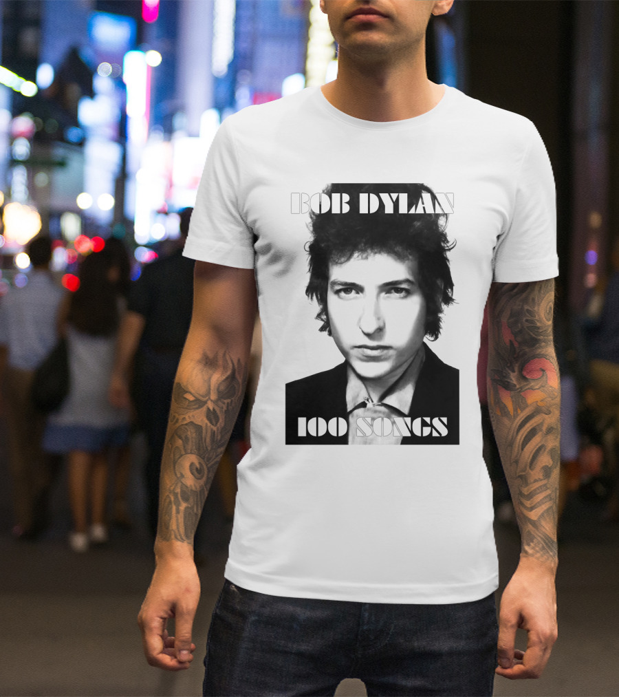 Bob Dylan 100 Songs T-Shirt