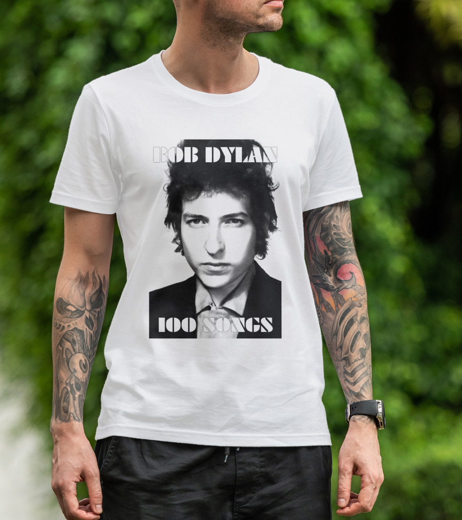 Bob Dylan 100 Songs T-Shirt