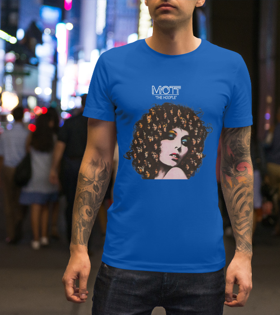 Mott The Hoople Vintage Band Collage T-Shirt