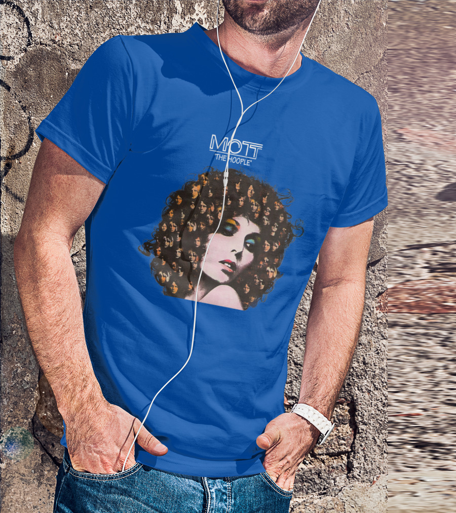 Mott The Hoople Vintage Band Collage T-Shirt