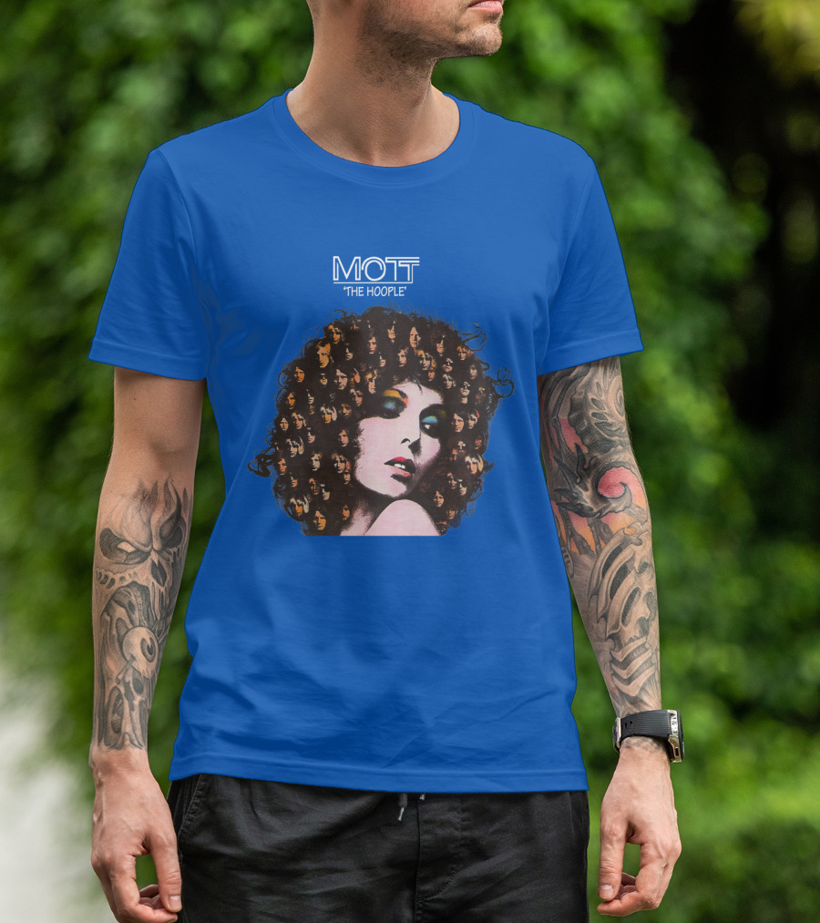 Mott The Hoople Vintage Band Collage T-Shirt