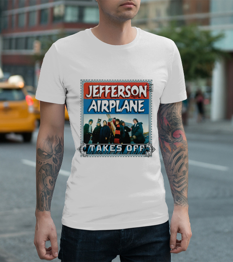 Jefferson Airplane Takes Off T-Shirt