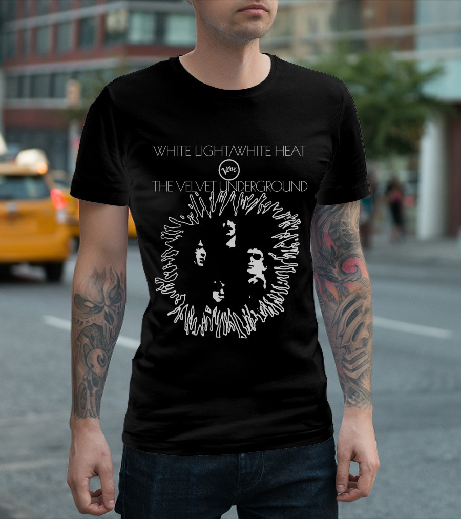 White Light White Heat The Velvet Underground Verve T-Shirt