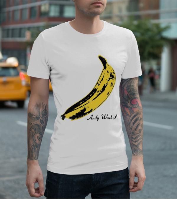Andy Warhol Banana Art Tvu T-Shirt