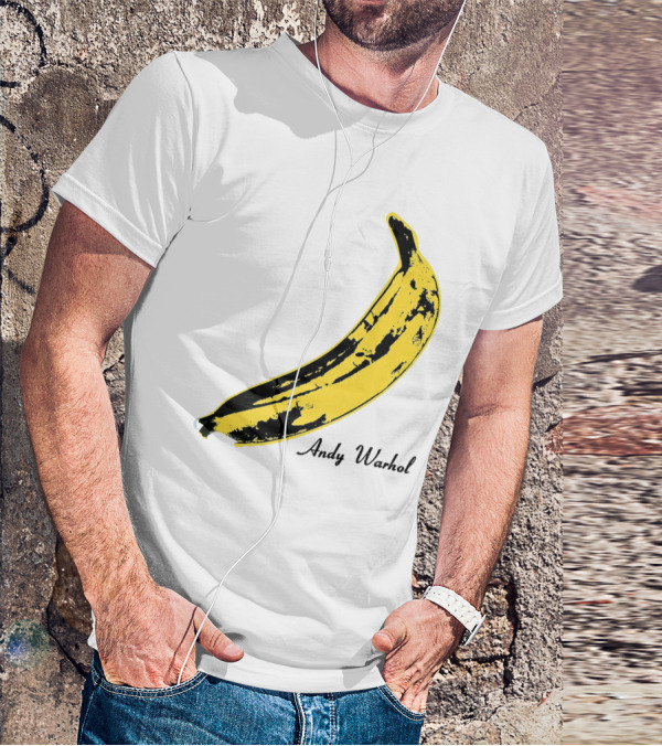 Andy Warhol Banana Art Tvu T-Shirt