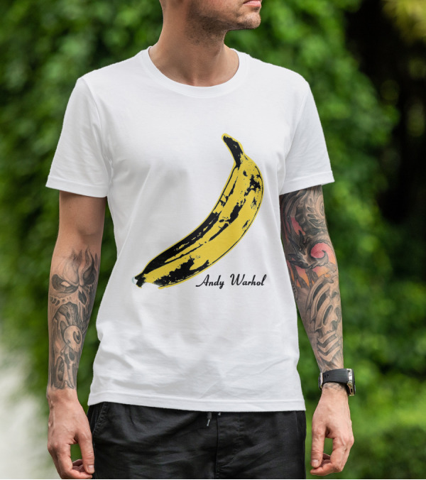 Andy Warhol Banana Art Tvu T-Shirt