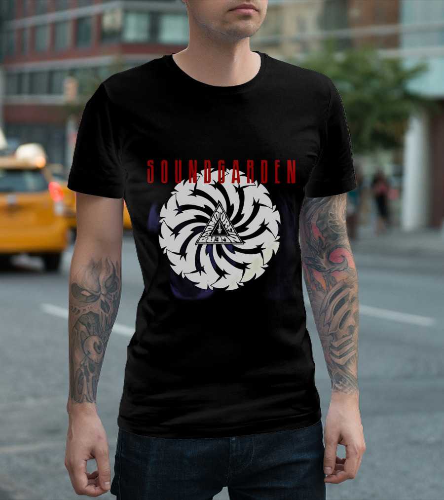 Soundgarden Badmotorfinger Spiral T-Shirt