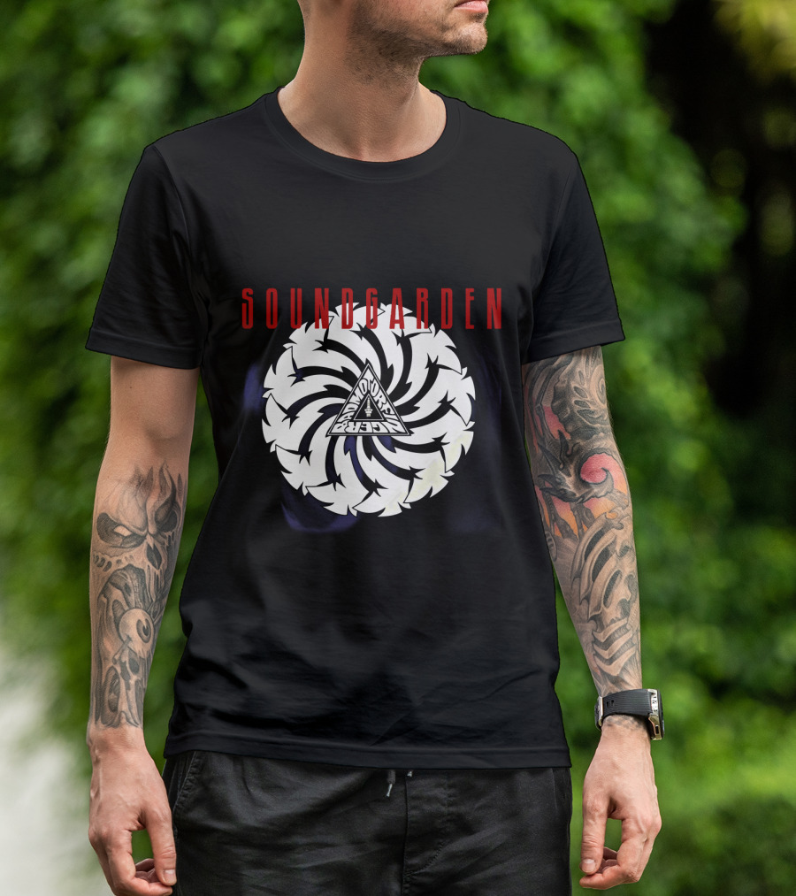 Soundgarden Badmotorfinger Spiral T-Shirt