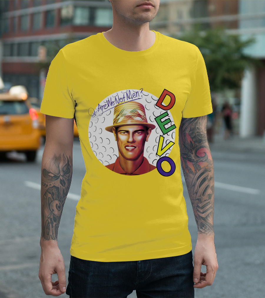 Are We Not Men Devo T-Shirt