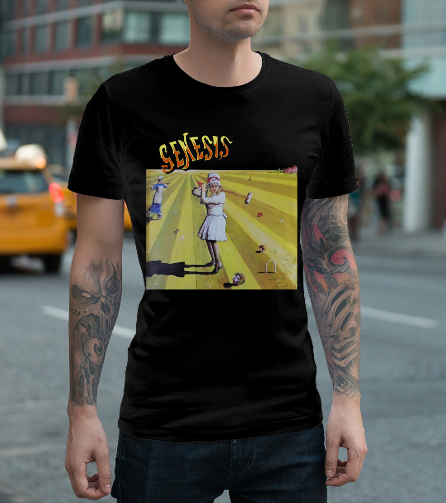 Genesis Croquet Vintage Art T-Shirt