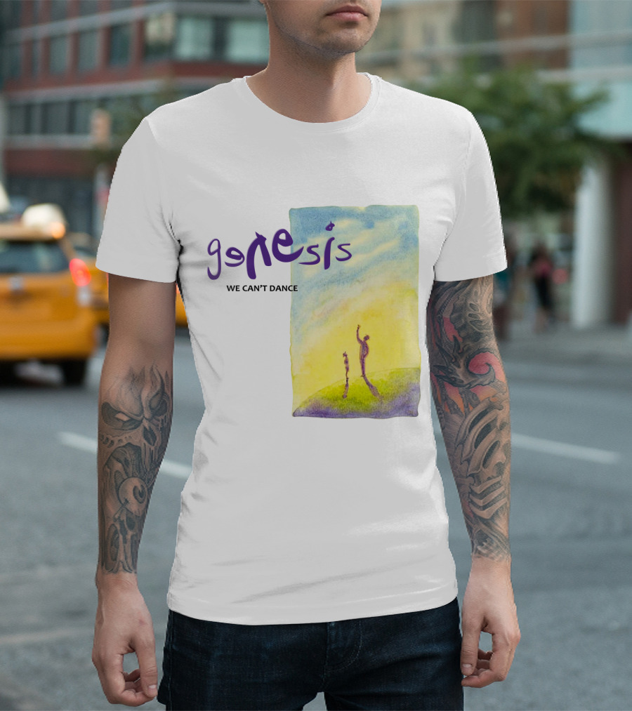 Genesis We Can't Dance Album Art T-Shirt