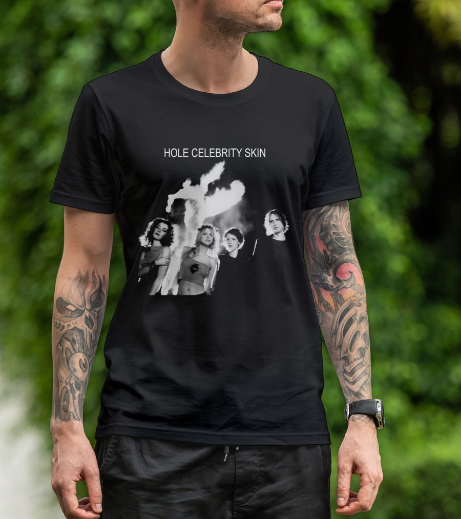 Hole Celebrity Skin T-Shirt