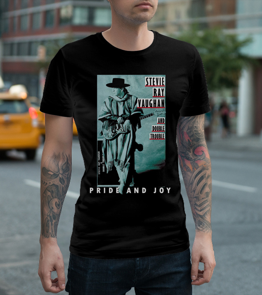 Stevie Ray Vaughan And Double Trouble Pride And Joy T-Shirt