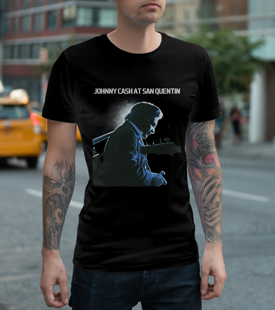 Johnny Cash At San Quentin T-Shirt