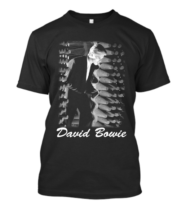 David Bowie Black And White Iconic Pose T-Shirt