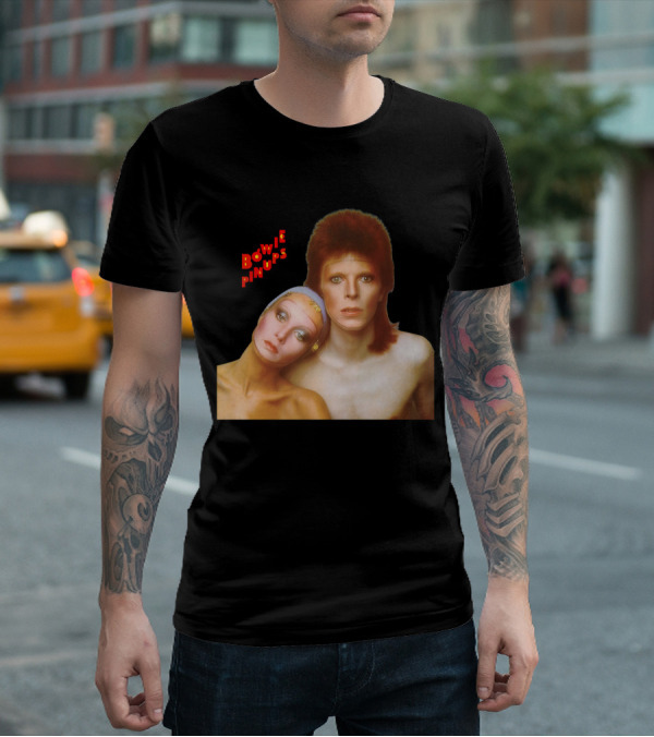 Bowie Pinups 24 Classic Album Cover T-Shirt