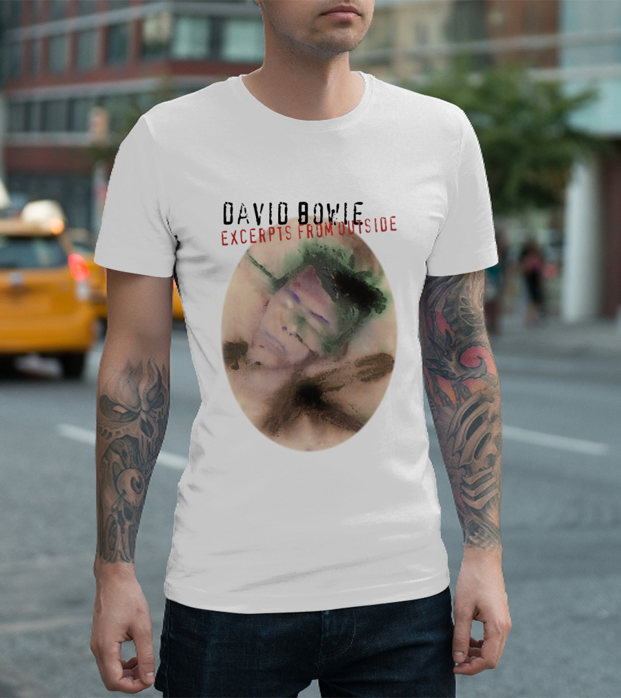 David Bowie Excerpts From Outside T-Shirt