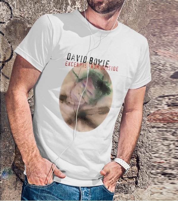 David Bowie Excerpts From Outside T-Shirt