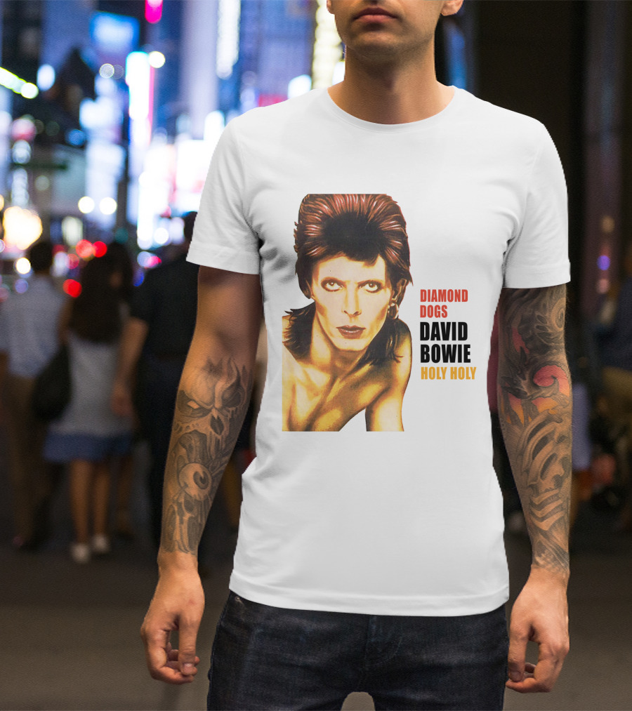 Diamond Dogs David Bowie Holy Holy T-Shirt