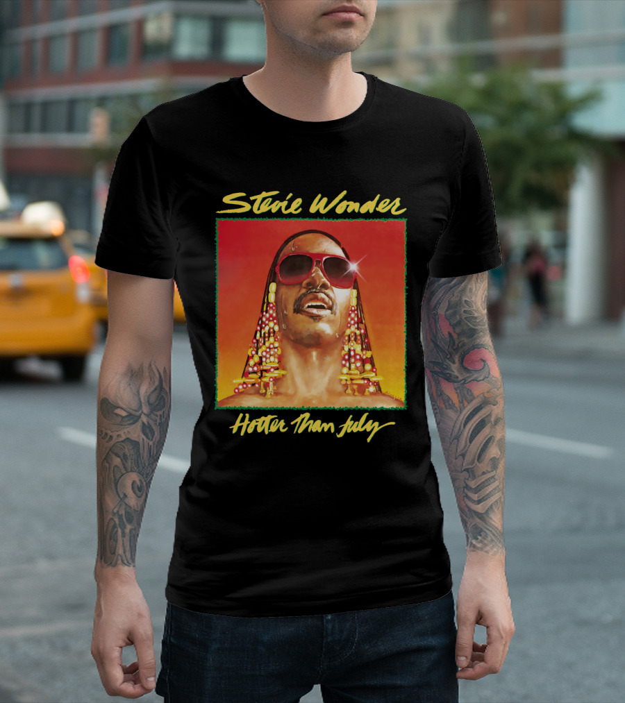 Stevie Wonder Hotter Than July T-Shirt