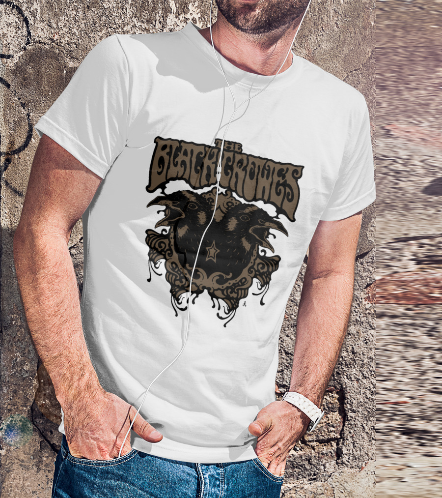 The Black Crowes Two Crows Ornate T-Shirt