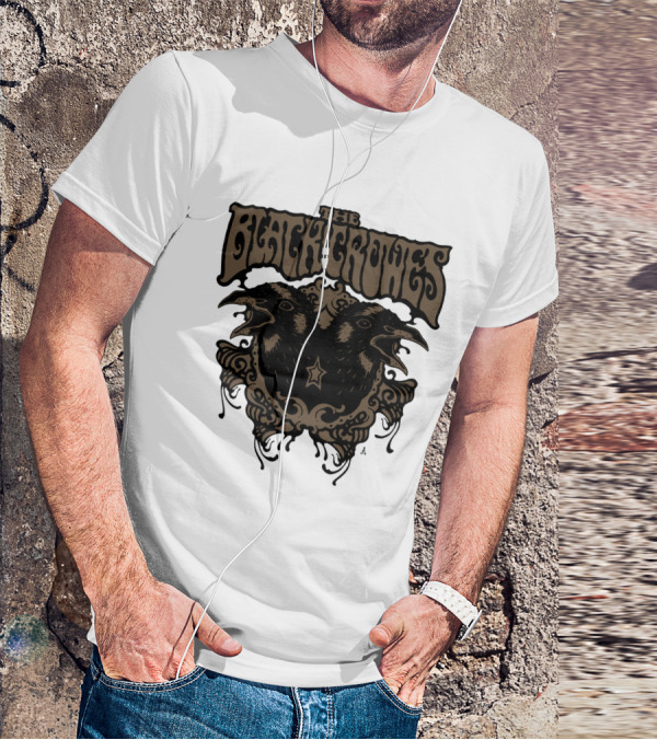 The Black Crowes Two Crows Ornate T-Shirt