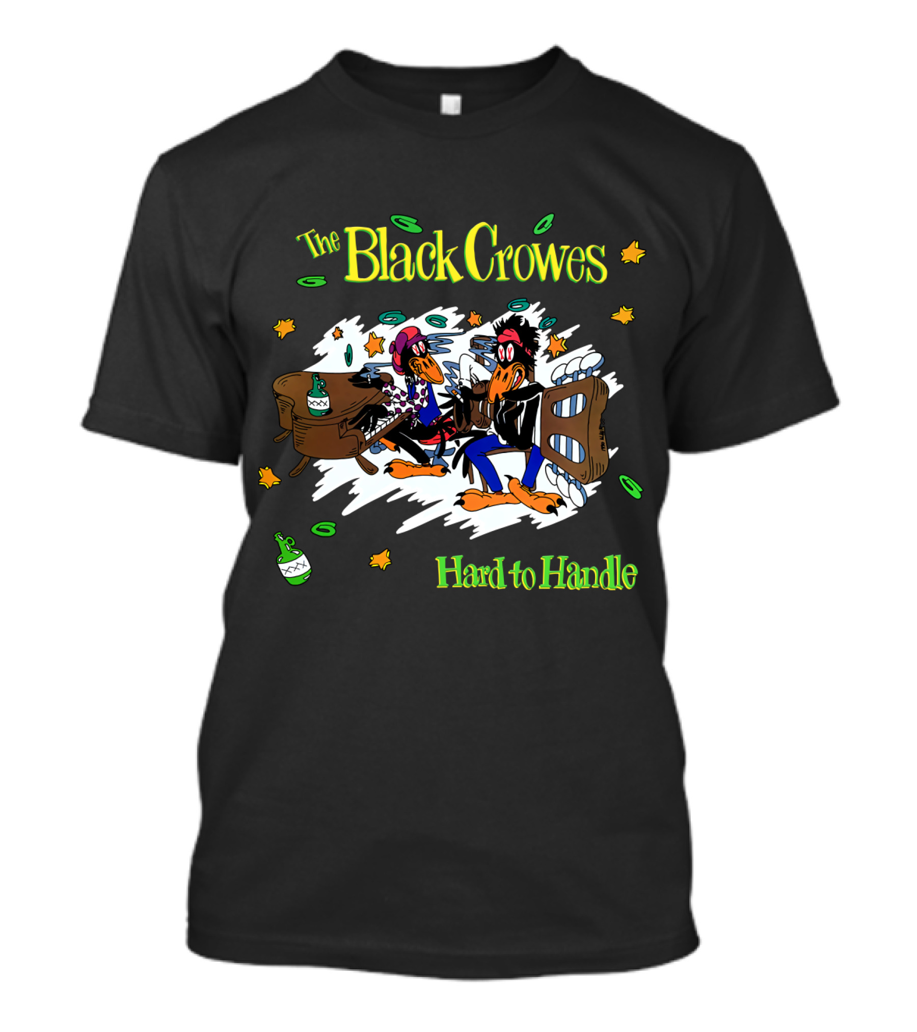 The Black Crowes Hard To Handle Cartoon T-Shirt