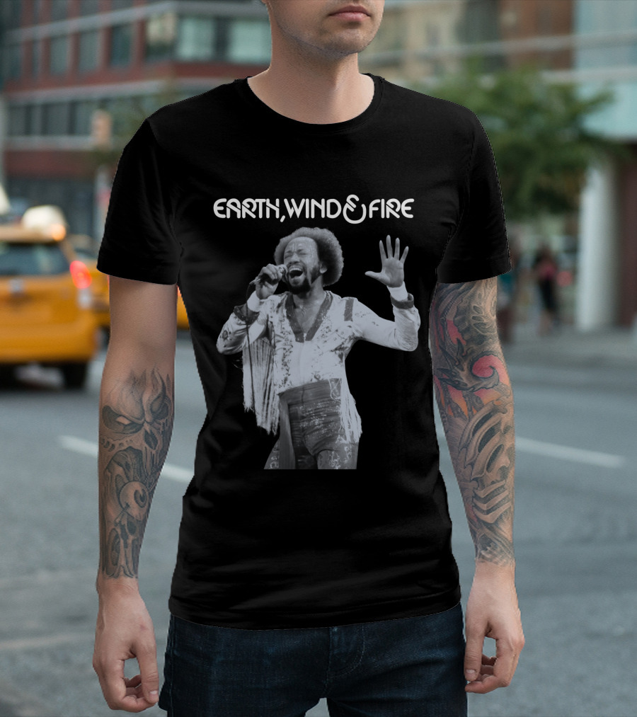 Earth Wind & Fire Singer Performing With Passion T-Shirt