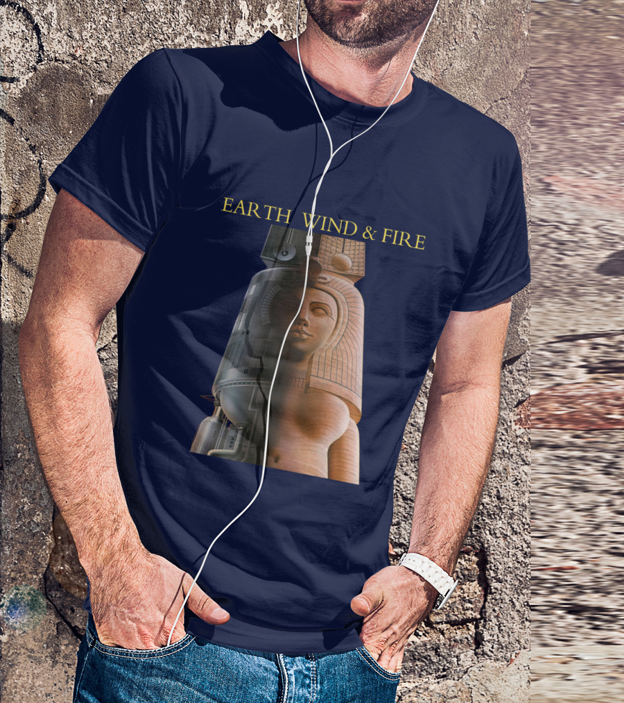 Earth Wind & Fire Iconic Futuristic Egyptian Pharaoh T-Shirt