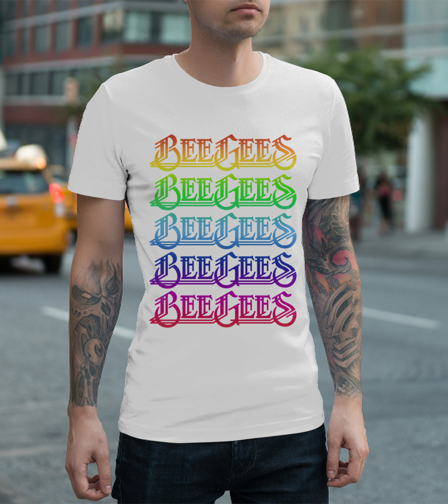 Bee Gees Rainbow T-Shirt