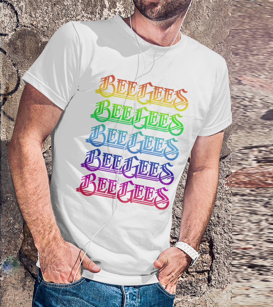Bee Gees Rainbow T-Shirt