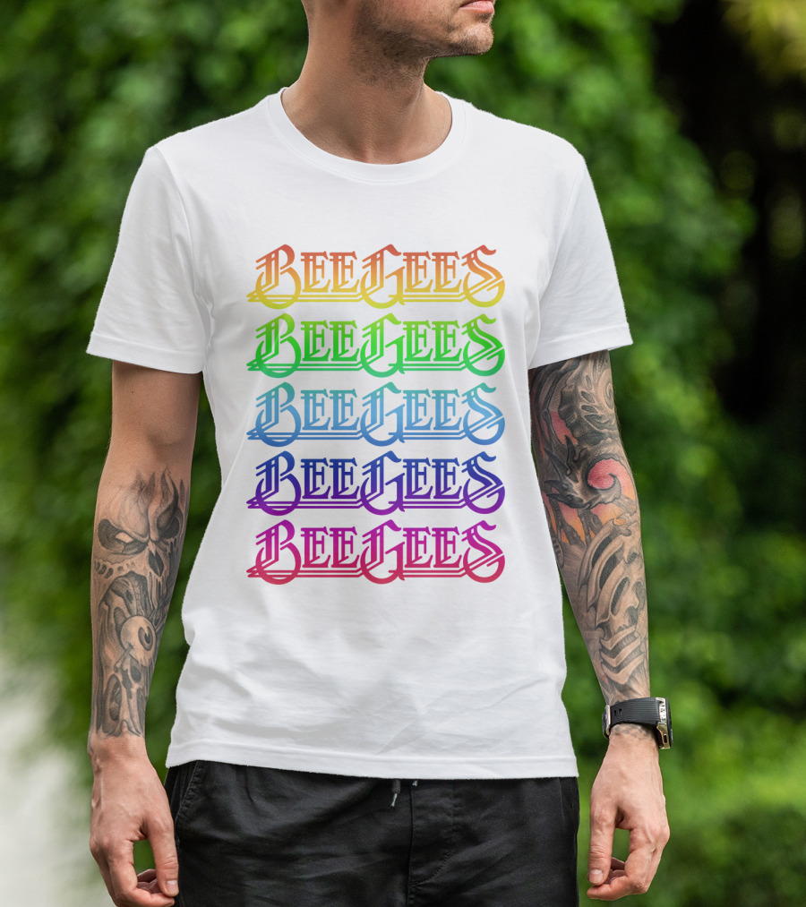 Bee Gees Rainbow T-Shirt