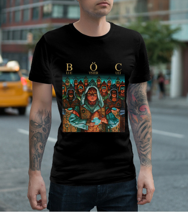 Blue Öyster Cult Group Artwork T-Shirt
