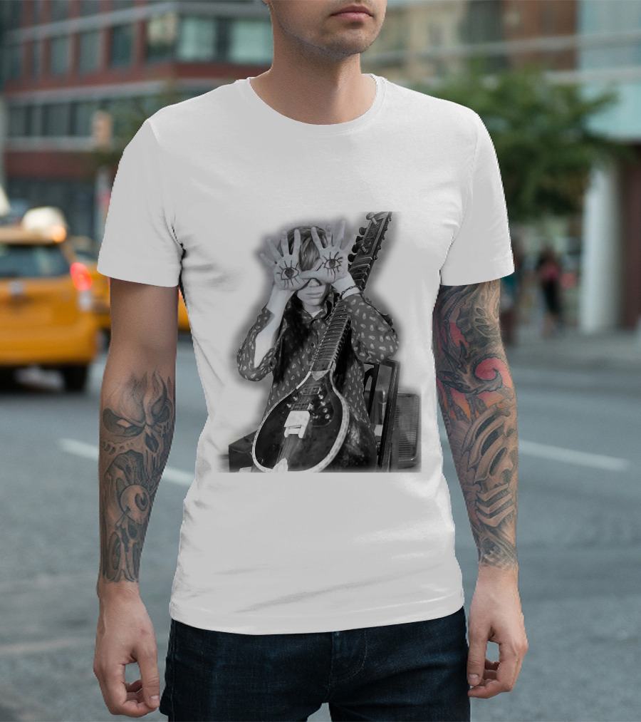 Psychedelic Eyes With Sitar Vibes T-Shirt