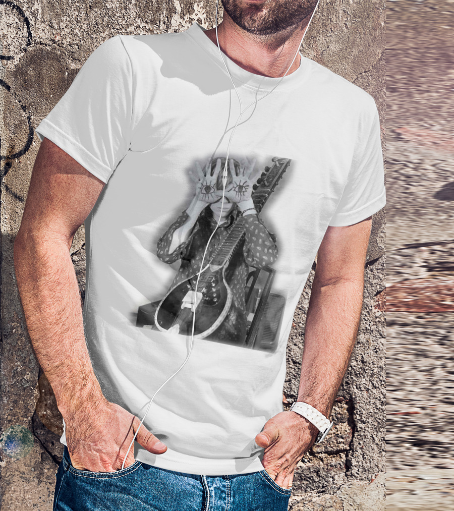 Psychedelic Eyes With Sitar Vibes T-Shirt