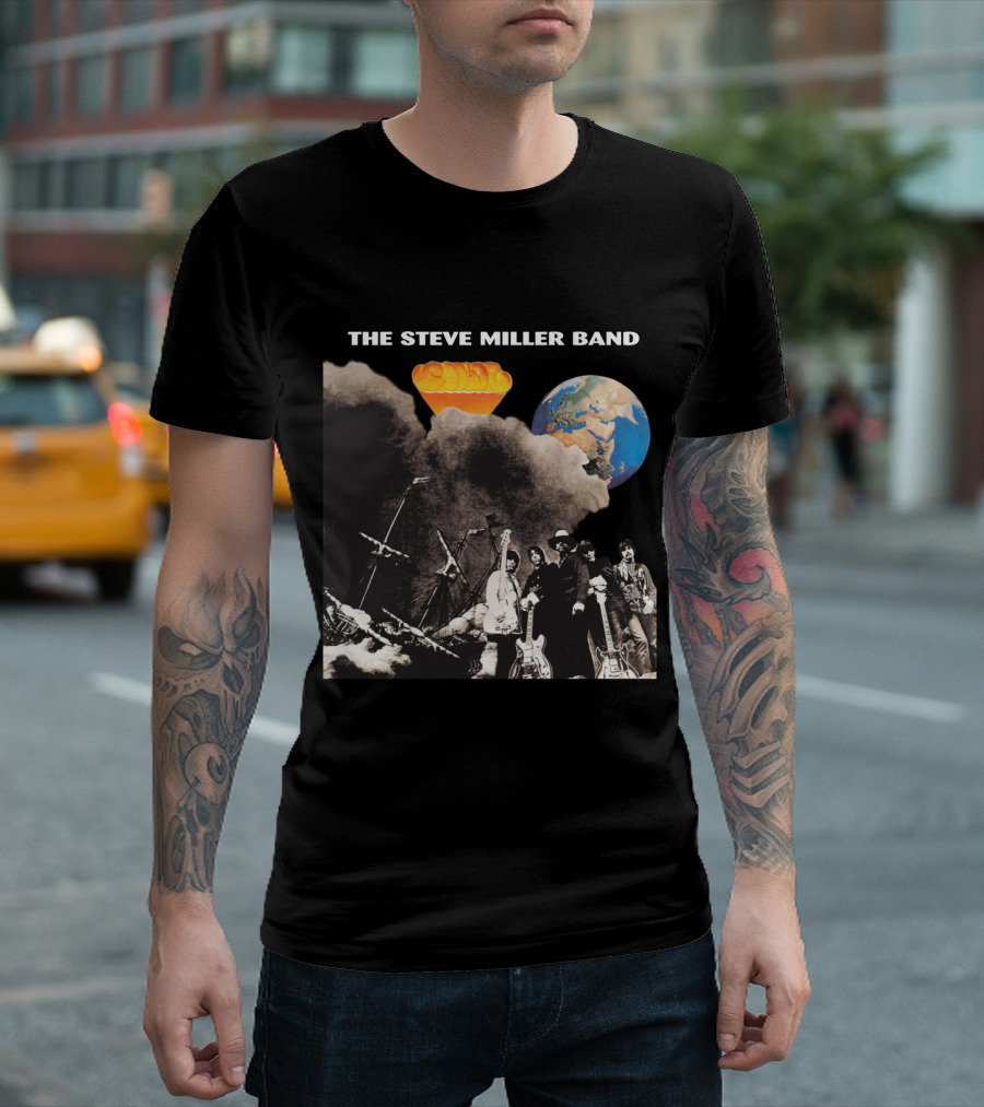 The Steve Miller Band Fly Like An Eagle Vintage Art T-Shirt