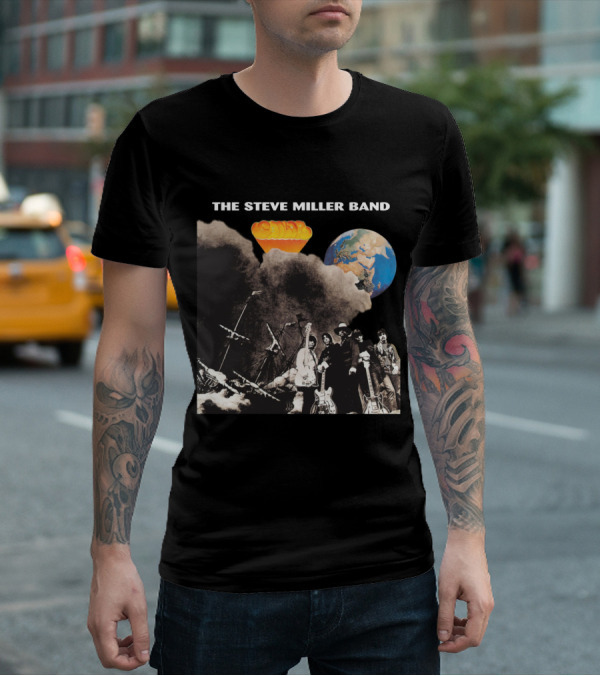 The Steve Miller Band Fly Like An Eagle Vintage Art T-Shirt