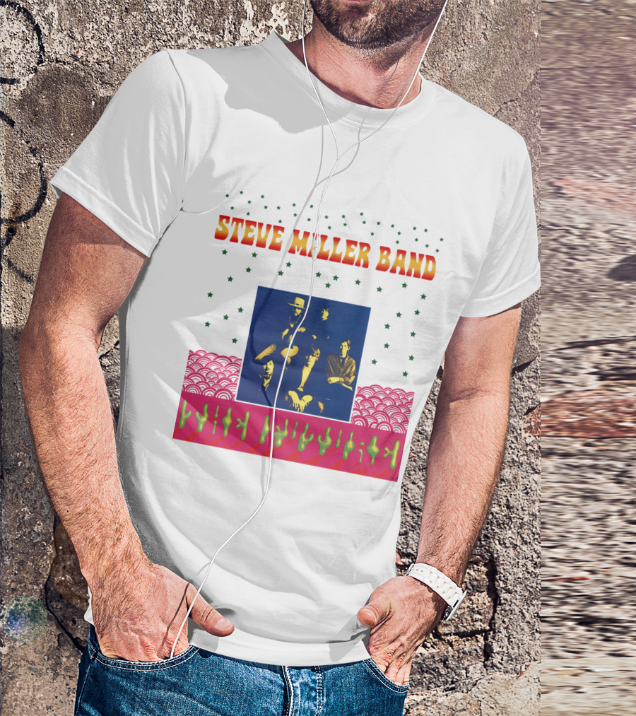 Steve Miller Band Cactus And Stars T-Shirt