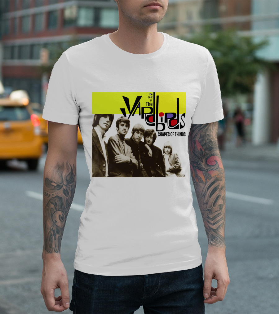 The Best Of The Yardbirds Shapes Of Things T-Shirt