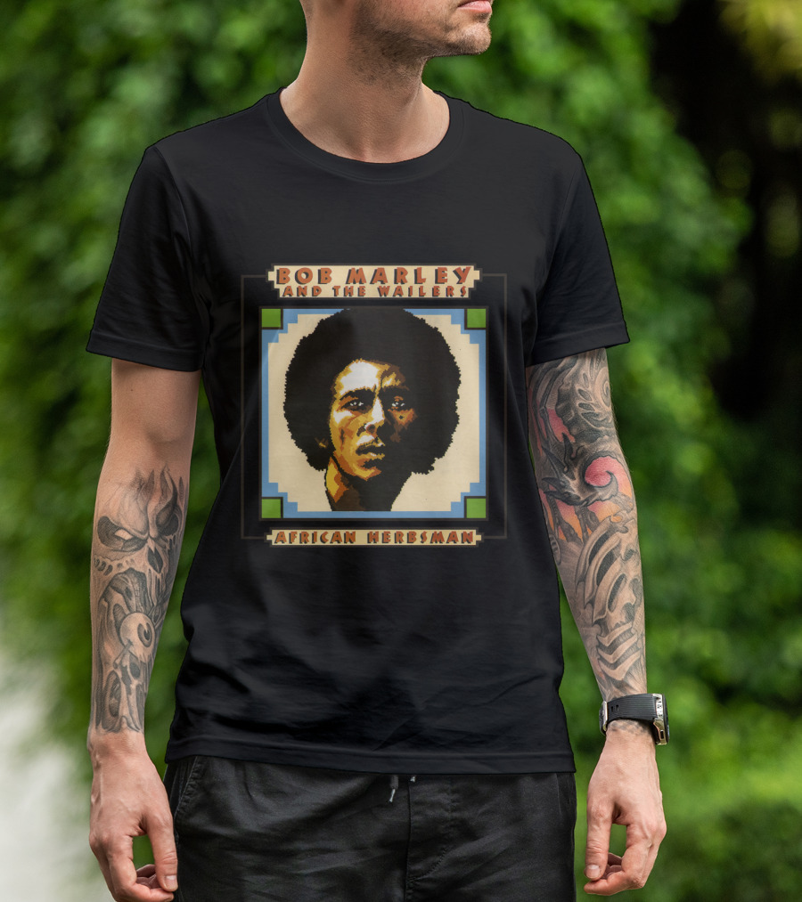 Bob Marley And The Wailers African Herbsman T-Shirt