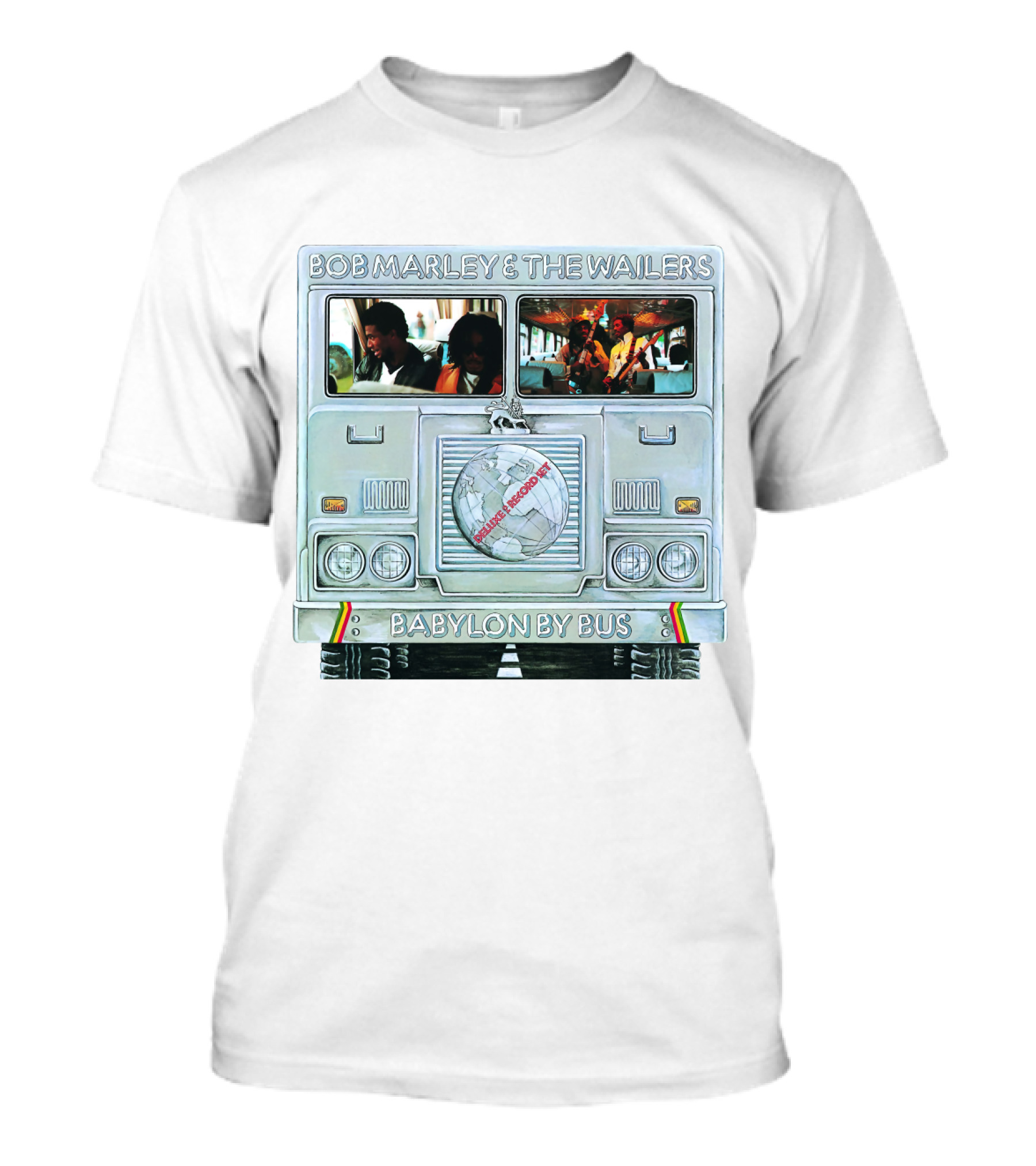 Bob Marley & The Wailers Babylon By Bus Album Cover T-Shirt