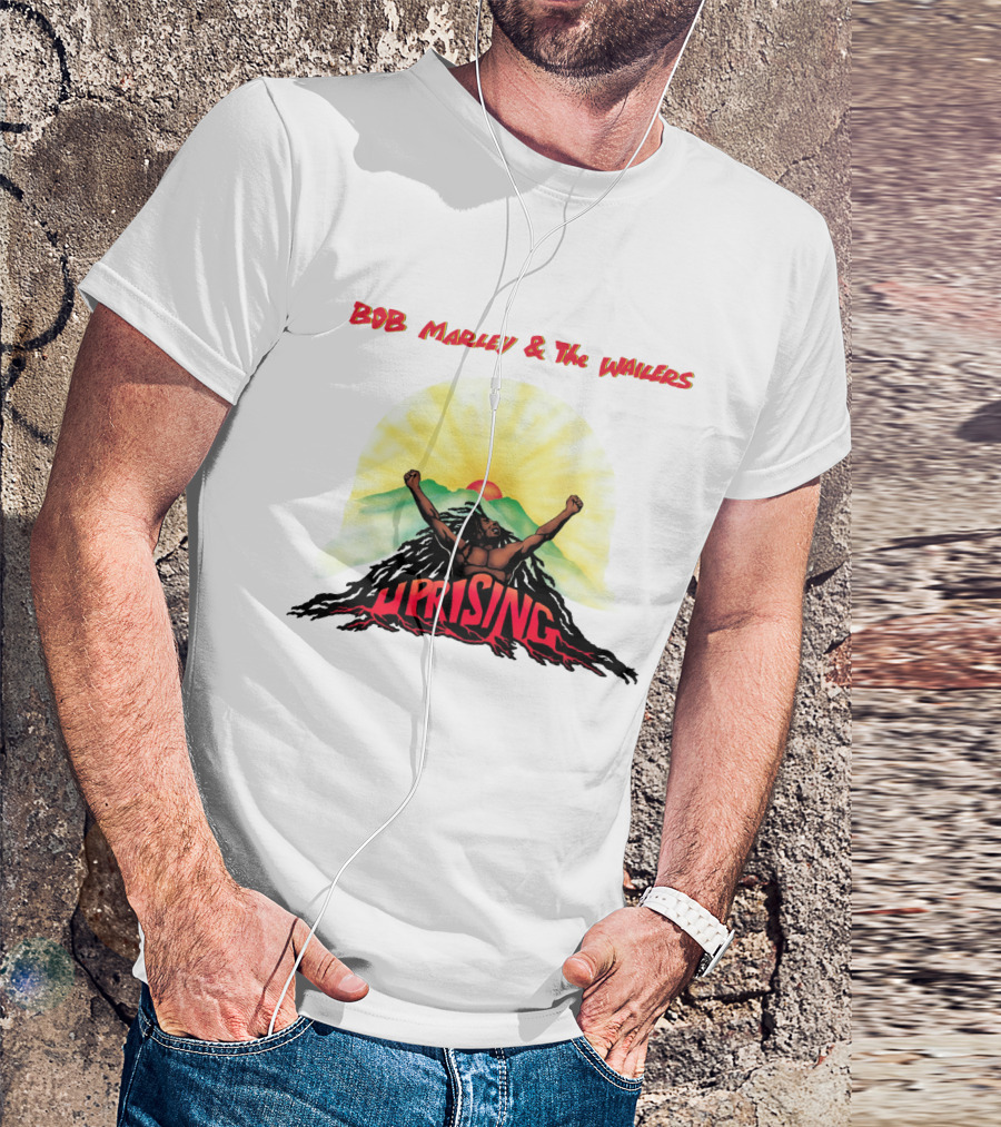 Bob Marley & The Wailers Uprising Sun Mountain Freedom T-Shirt