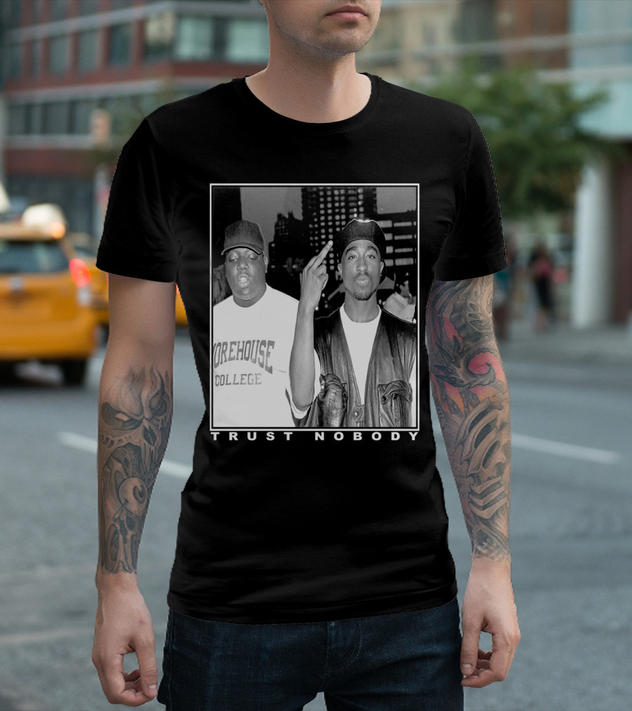 Trust Nobody Morehouse College Duo Retro T-Shirt