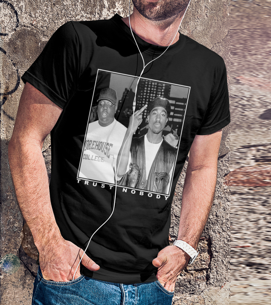 Trust Nobody Morehouse College Duo Retro T-Shirt