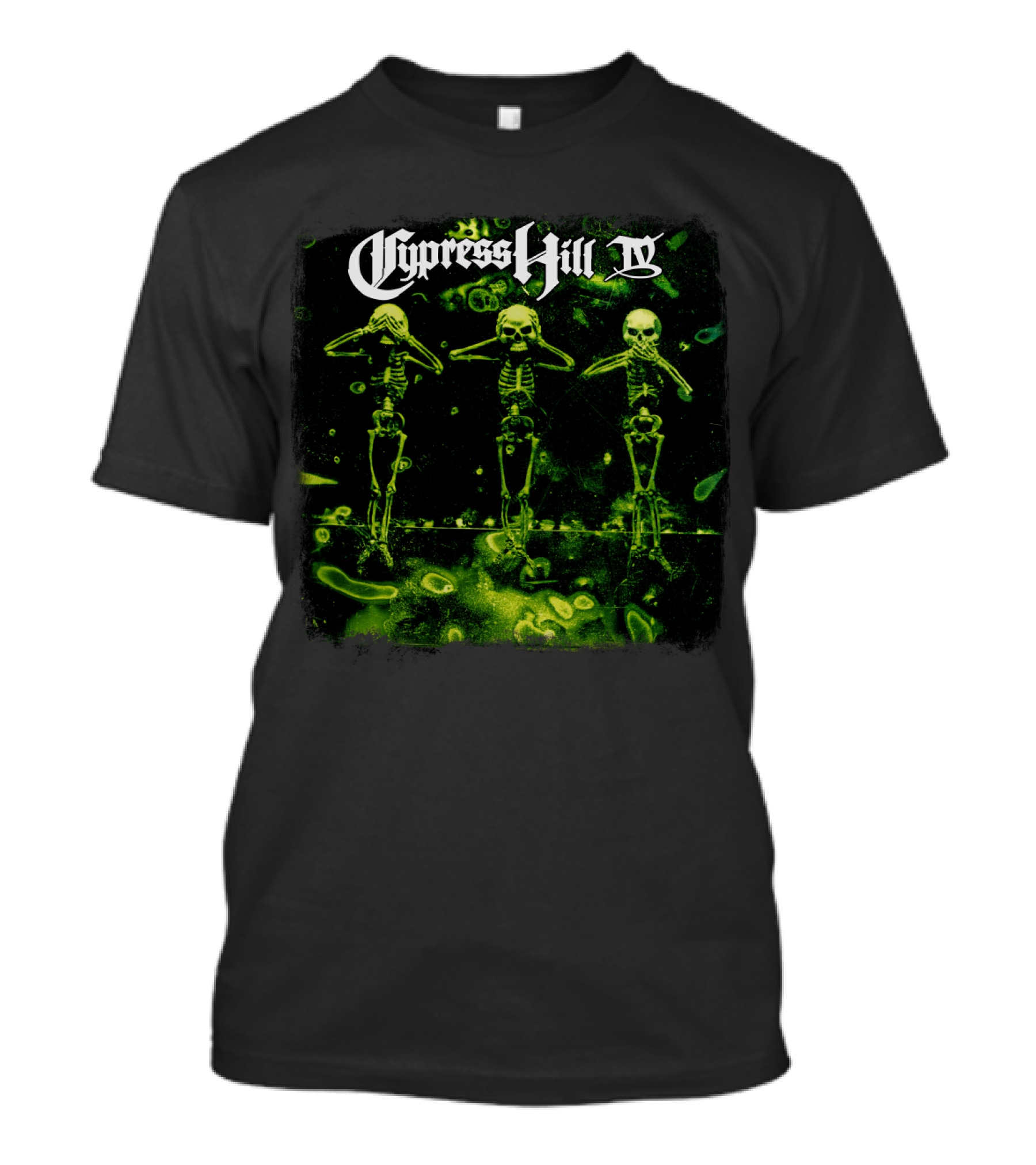 Cypress Hill Iv Skeleton Trio T-Shirt