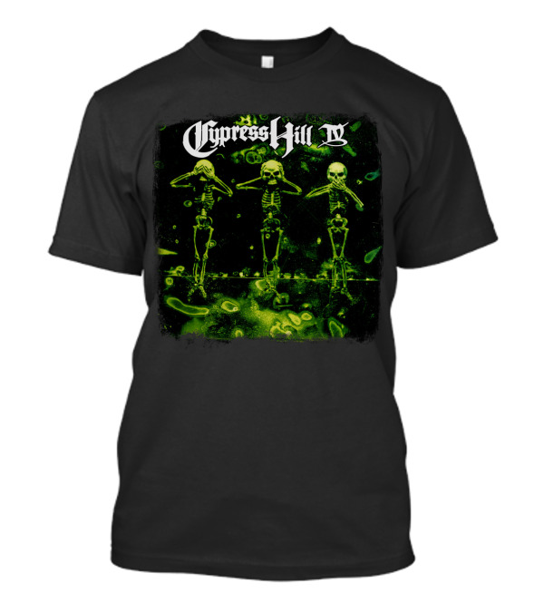 Cypress Hill Iv Skeleton Trio T-Shirt