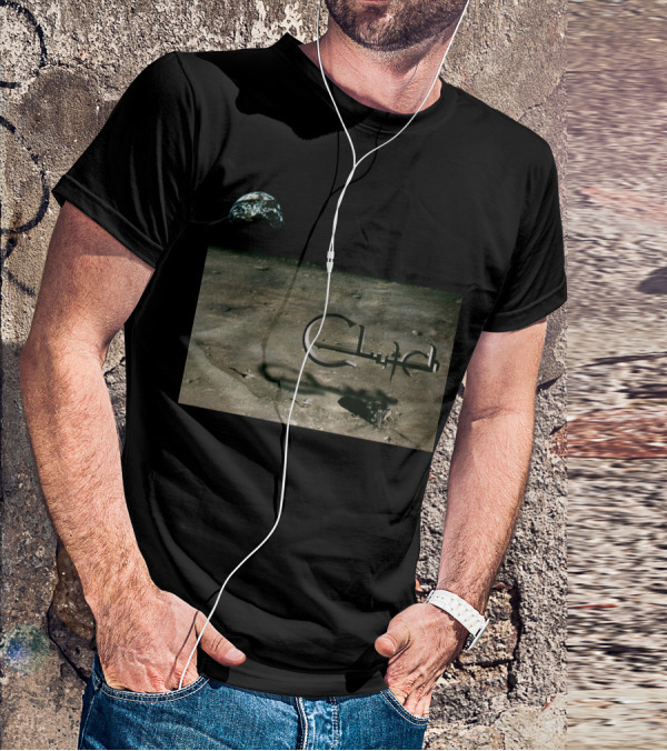 Clutch Earth Moon Landscape T-Shirt