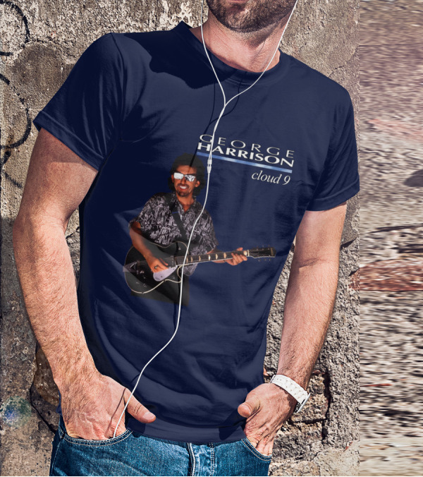 George Harrison Cloud 9 Album Art T-Shirt