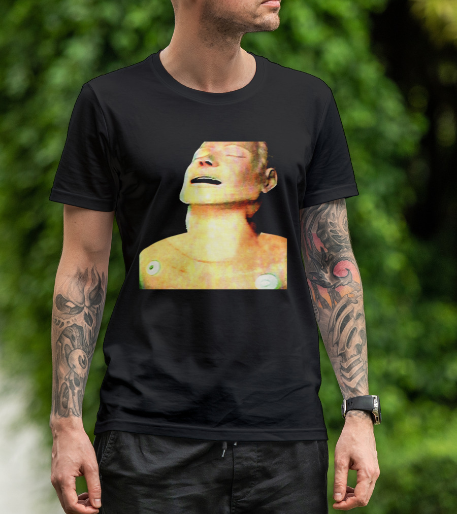 Cpr Training Manikin With Electrodes T-Shirt